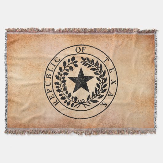 Republiek Texas Seal Deken (Voorkant)