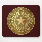 Republiek Texas Seal Muismat (Voorkant)
