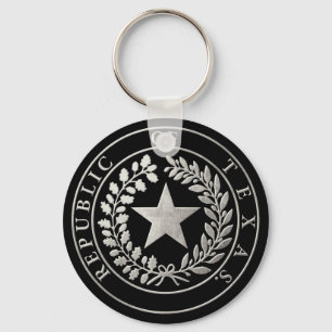 Republiek Texas Seal Sleutelhanger