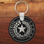 Republiek Texas Seal Sleutelhanger (Voorkant)