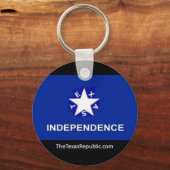 Republiek Texas Sleutelhanger (Voorkant)