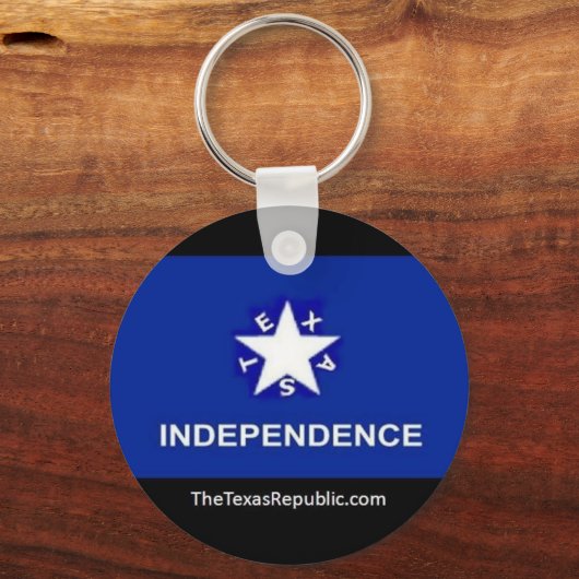 Republiek Texas Sleutelhanger (Voorkant)