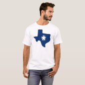 Republiek Texas T-shirt (Voorkant volledig)
