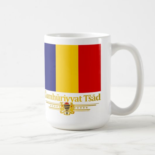 Republiek Tsjaad (Arabisch) Koffiemok (Rechts)
