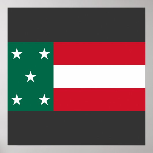 Republiek Yucatan, Mexico Poster (Voorkant)