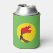 Republiek Zaïre Vlag - Democratische Republiek Con Blikjeskoeler (Blikje Voorkant)