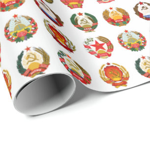 Republieken van de Sovjet-Unie Cadeaupapier