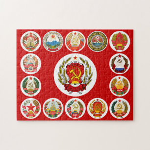 Republieken van de Sovjet-Unie Legpuzzel