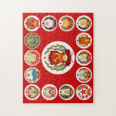 Republieken van de Sovjet-Unie Legpuzzel (Verticaal)