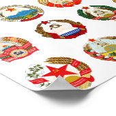 Republieken van de Sovjet-Unie Poster (Hoek)