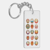 Republieken van de Sovjet-Unie Sleutelhanger (Voorkant Links)