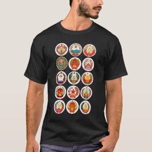 Republieken van de Sovjet-Unie T-shirt