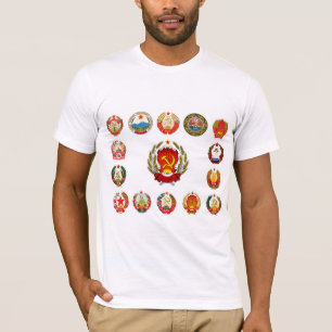 Republieken van de Sovjet-Unie T-shirt