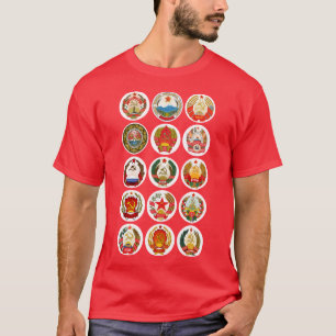 Republieken van de Sovjet-Unie T-shirt