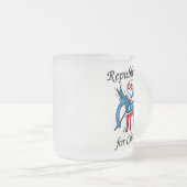 republieken voor verandering, vooringenomen Mok (Voorkant rechts)