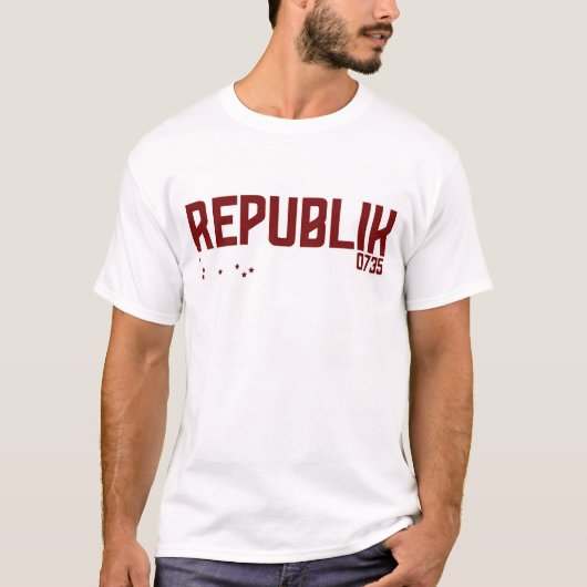 republik (0735) t-shirt (Voorkant)