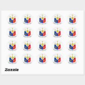 Republika ng Pilipinas (Wapenschild) Stickers (Vel)