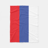 Republika Srpska Flag Fleece Deken (Voorkant)