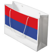 Republika Srpska Flag Groot Cadeauzakje (Voorkant Gekanteld)