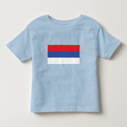 Republika Srpska Flag Kinder Shirts (Voorkant)