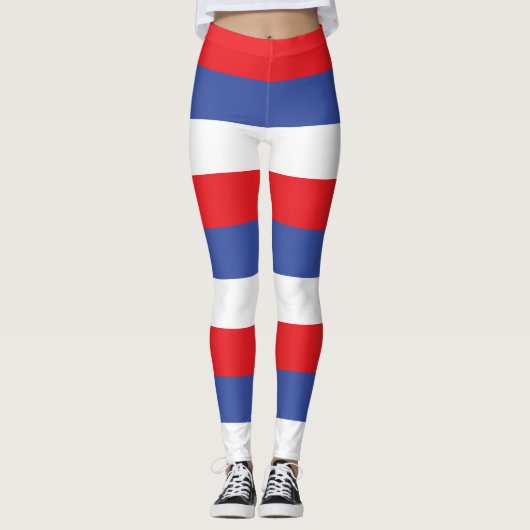 Republika Srpska Flag Leggings (Voorkant)
