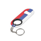 Republika Srpska Flag Mini Flessenopener (Achterkant Gekanteld)