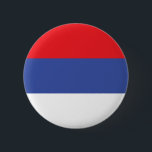 Republika Srpska Flag Ronde Button 5,7 Cm<br><div class="desc">Patriottische vlag van de Republika Srpska.</div>