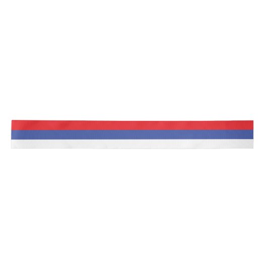 Republika Srpska Flag Satijnen Lint (Voorkant)