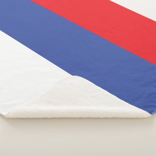 Republika Srpska Flag Sherpa Deken (3/4)