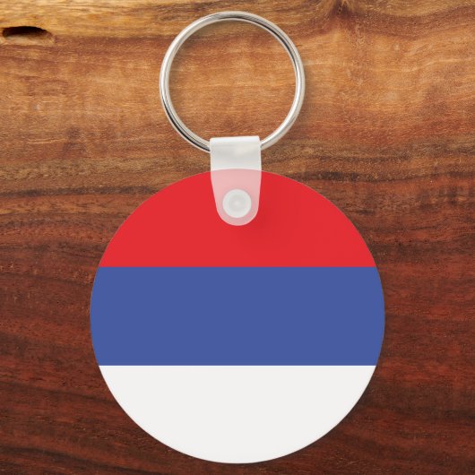 Republika Srpska Flag Sleutelhanger (Voorkant)