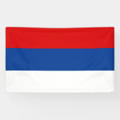 Republika Srpska Flag Spandoek (Horizontaal)