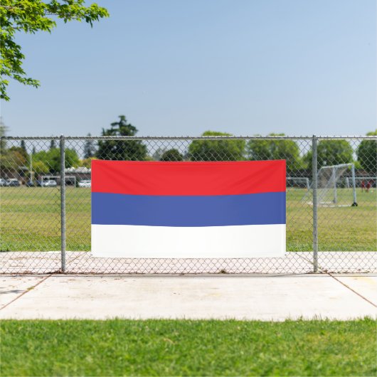 Republika Srpska Flag Spandoek (Insitu)