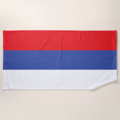Republika Srpska Flag Strandlaken (Voorkant)