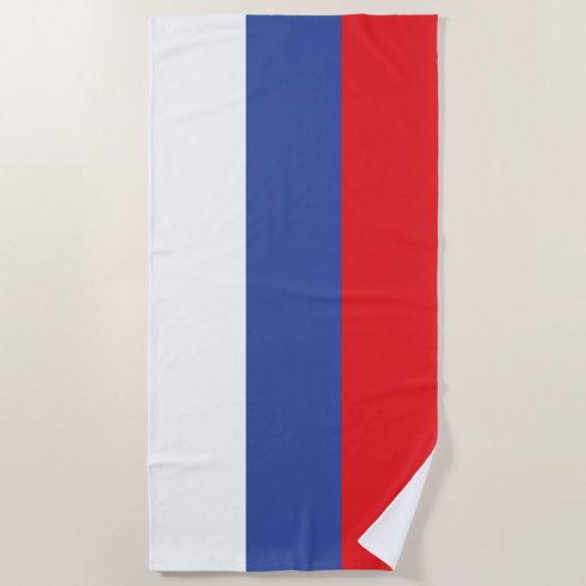Republika Srpska Flag Strandlaken (Voorkant)