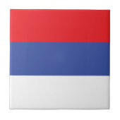 Republika Srpska Flag Tegeltje (Voorkant)