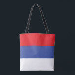 Republika Srpska Flag Tote Bag<br><div class="desc">Patriottische vlag van de Republika Srpska.</div>