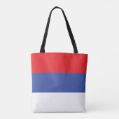 Republika Srpska Flag Tote Bag (Achterkant)