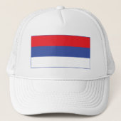 Republika Srpska Flag Trucker Pet (Voorkant)