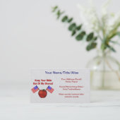 REPUBLIKAANSE MOLESTOREN VISITEKAARTJE (Staand voorkant)