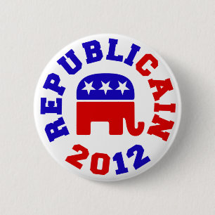Republikein 2012 Herman Cain Buttonnen Ronde Button 5,7 Cm