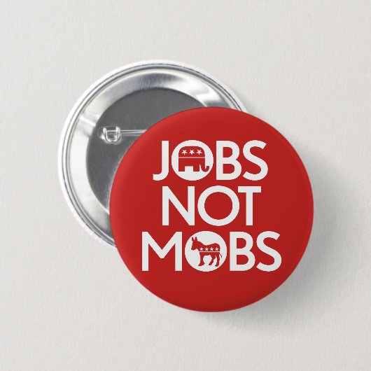 Republikein - Banen niet Menigs Ronde Button 5,7 Cm (Voorkant /achterkant)