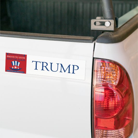 Republikein Bumpersticker (Op Truck)