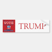Republikein Bumpersticker (Voorkant)