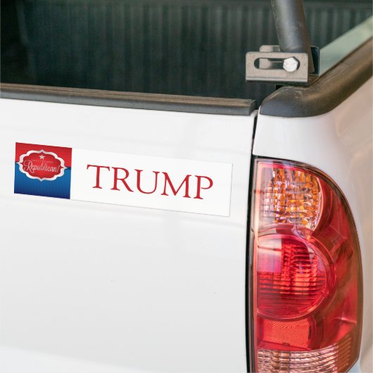 Republikein Bumpersticker (Op Truck)