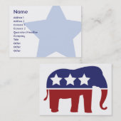 Republikein - Chubby Visitekaartje (Voorkant / Achterkant)