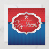 Republikein Kaart (Voorkant)