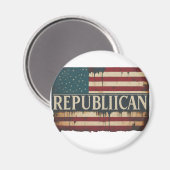 Republikein Magneet (Voorkant / Achterkant)