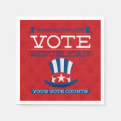 Republikein Servet (Voorkant)