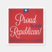 Republikein Servetten (Voorkant)