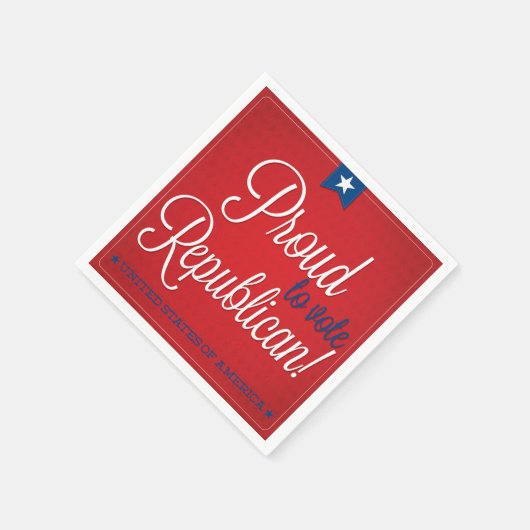 Republikein Servetten (Hoek)